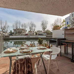 Goldhome - Port Petit - Casa 4 Habitaciones, Amarre, Wifi, Aire Acondicionado , Empuriabrava Espagne